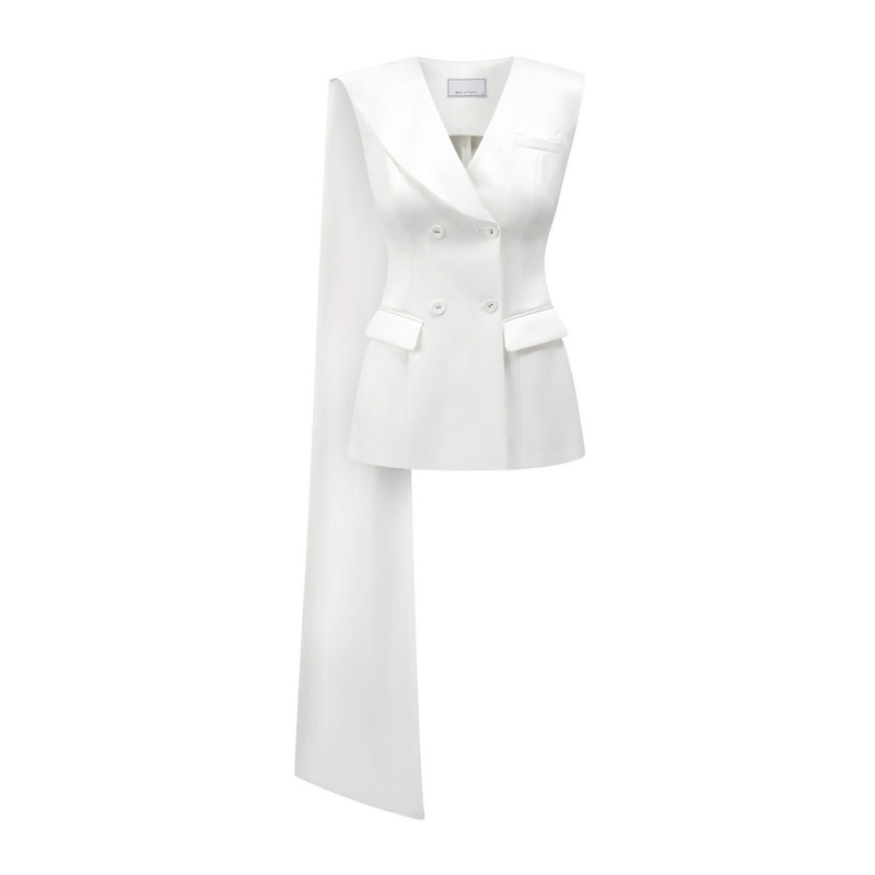 ROSA VEST IN WHITE