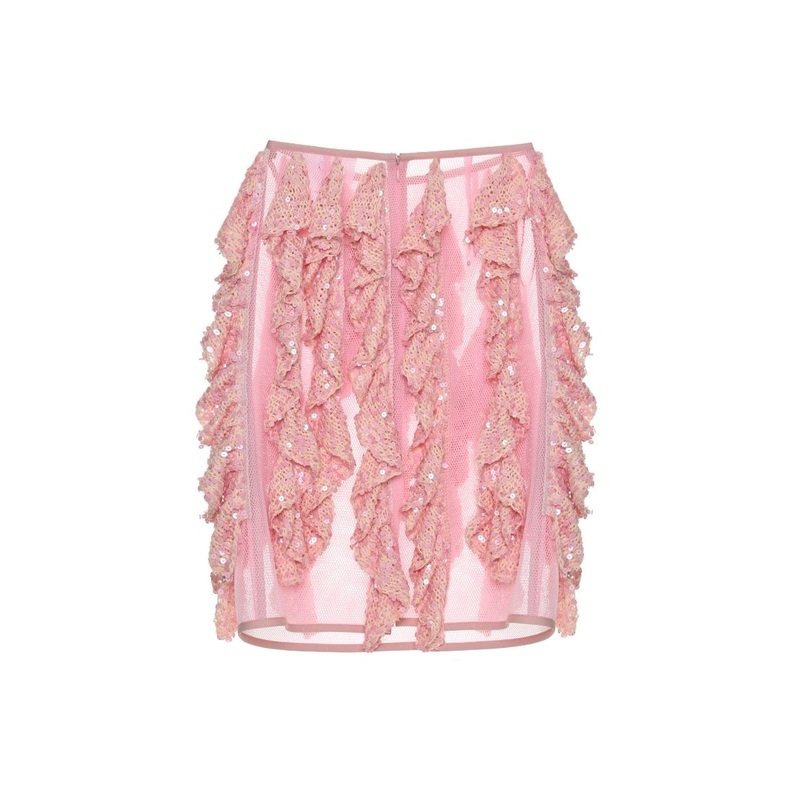 SALUE MINI SKIRT IN PINK