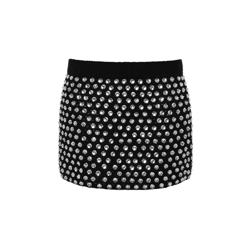 THALIA MINI SKIRT IN BLACK