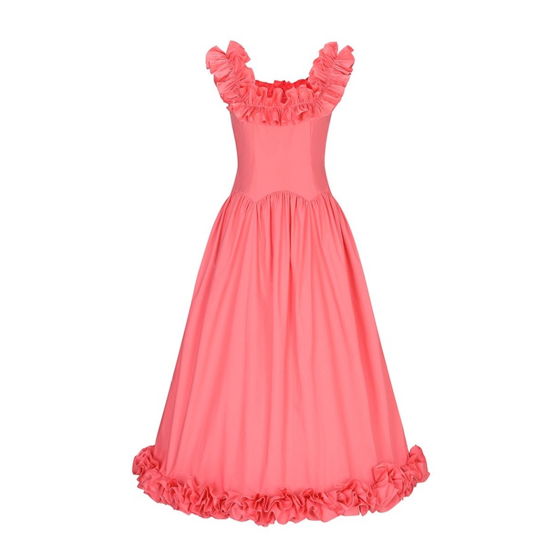 DOLORES DRESS IN WATERMELON