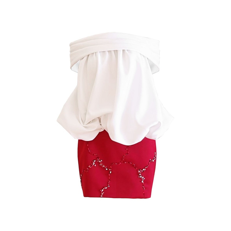 DUO CHARM MINI DRESS