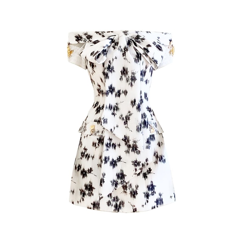 FLORAL MINI DRESS