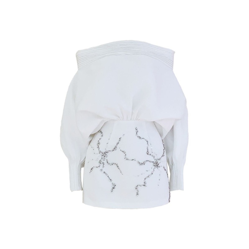 IVORY GRACE MINI DRESS