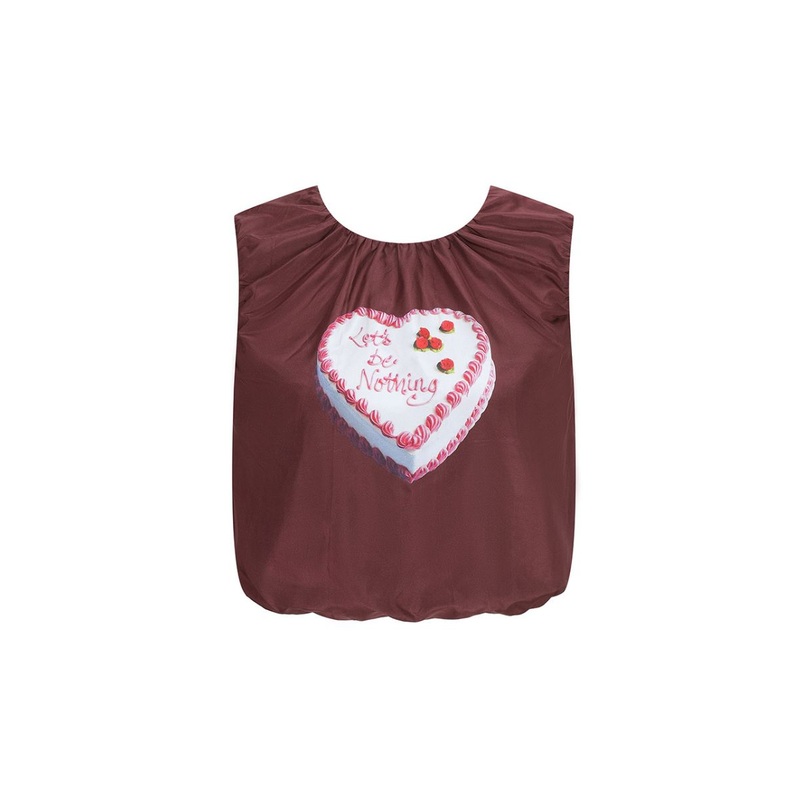 LET’S BE NOTHING TANK TOP IN MAROON
