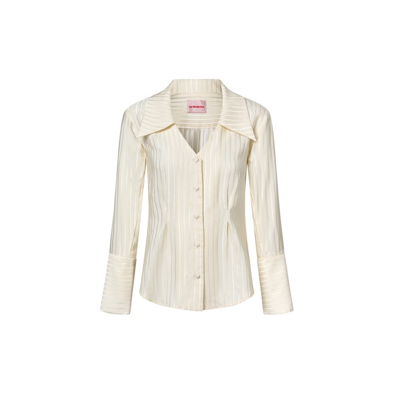 ALBA BLOUSE IN IVORY