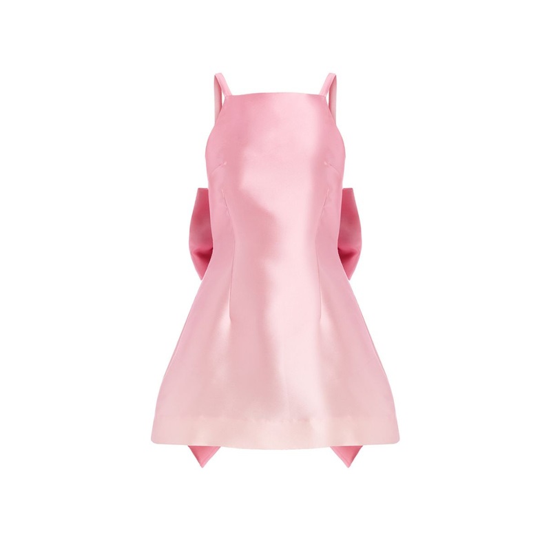 ANISTON MINI DRESS IN PINK OMBRE