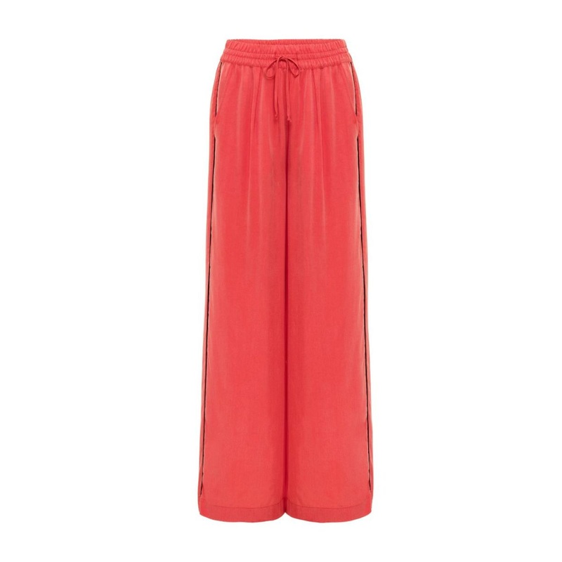 AQUAFLORA LOUNGE PANTS IN CORAL