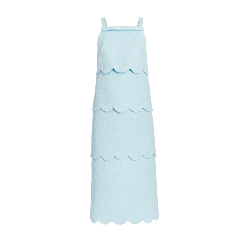 CITRINE MIDI IN POWDER BLUE