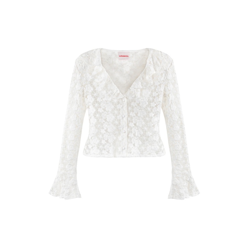 LUCIA BLOUSE IN WHITE