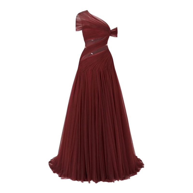LUSTROUS FLAME GOWN