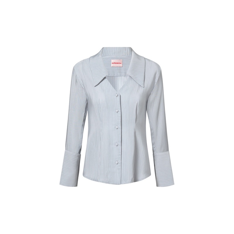 ALBA BLOUSE IN GRAY