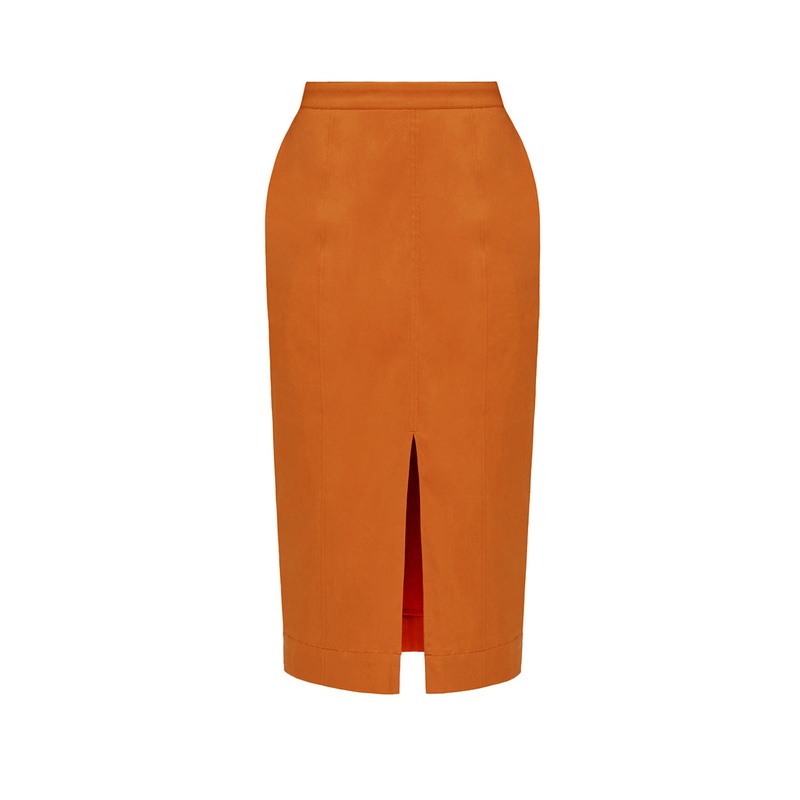 ALU MIDI SKIRT