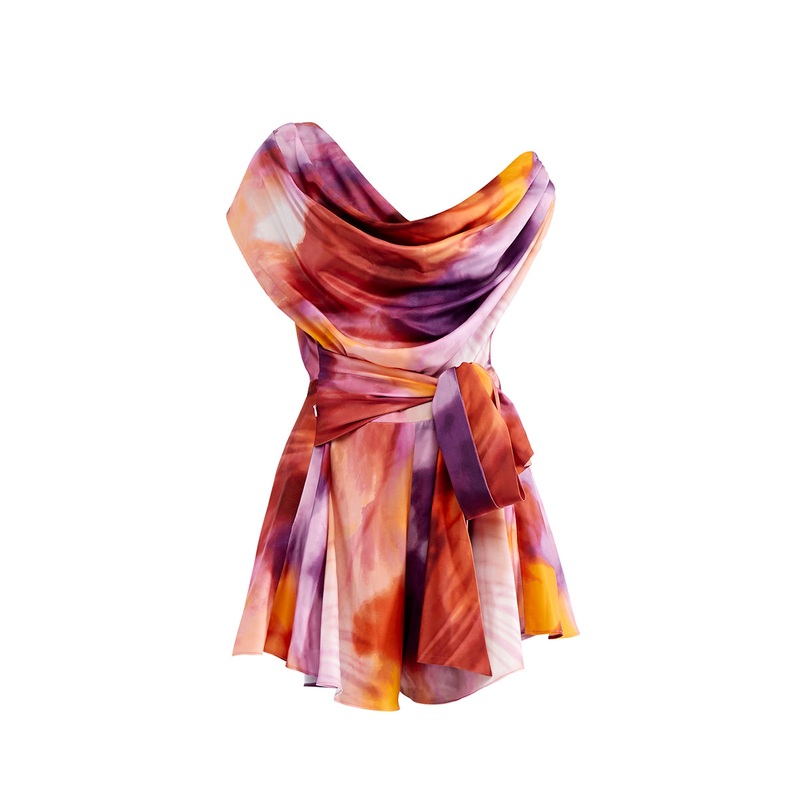 EDAH ROMPER IN DANDI PRINT