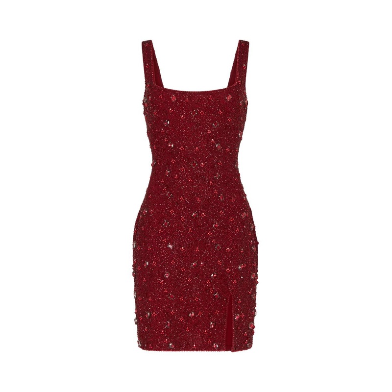 KERRI MINI DRESS IN RED