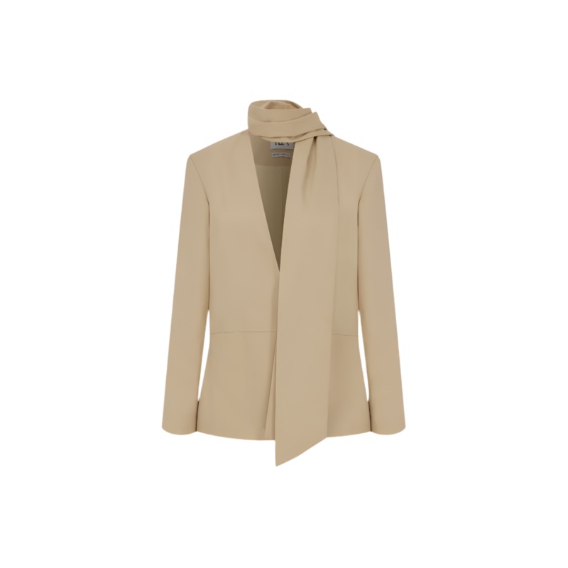 ANNY BLAZER IN BEIGE