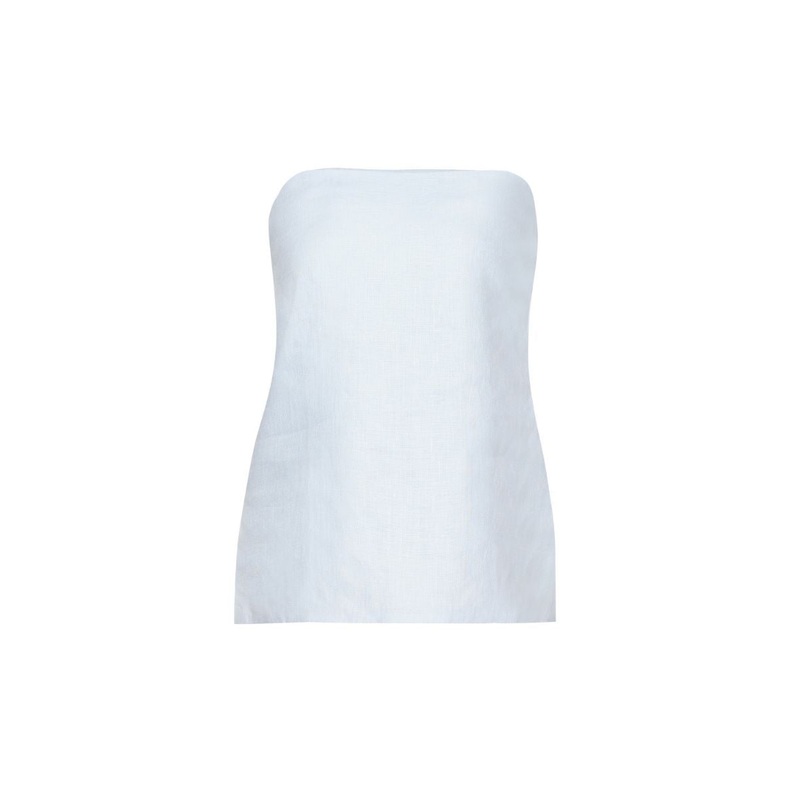 DAYE TOP IN ICE BLUE