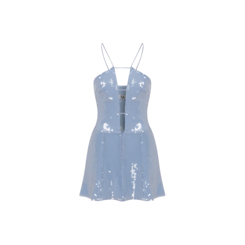 EMMA DRESS IN BLUE