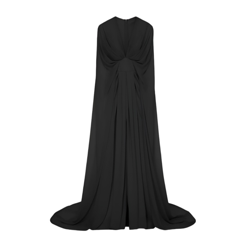 GAMIE DRESS IN BLACK