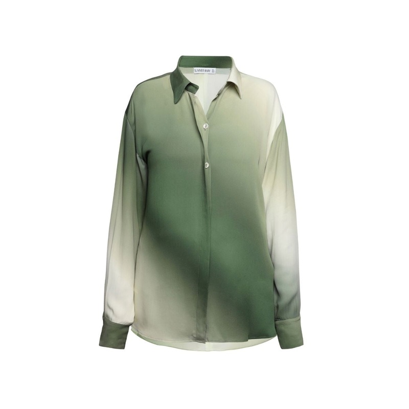 GELA TOP IN SAGE OMBRE