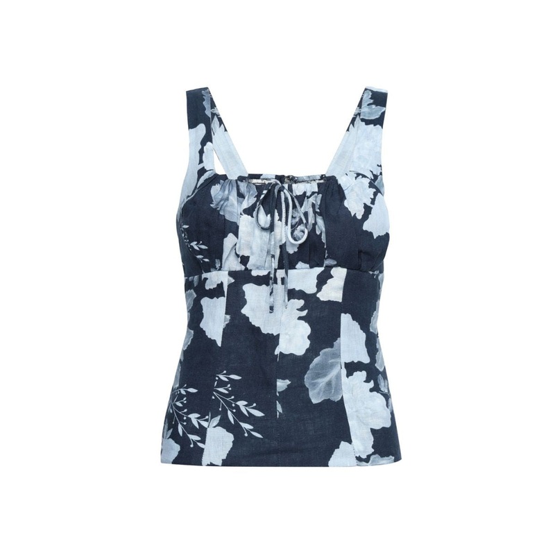 LILLE TOP IN MIDNIGHT BLUE