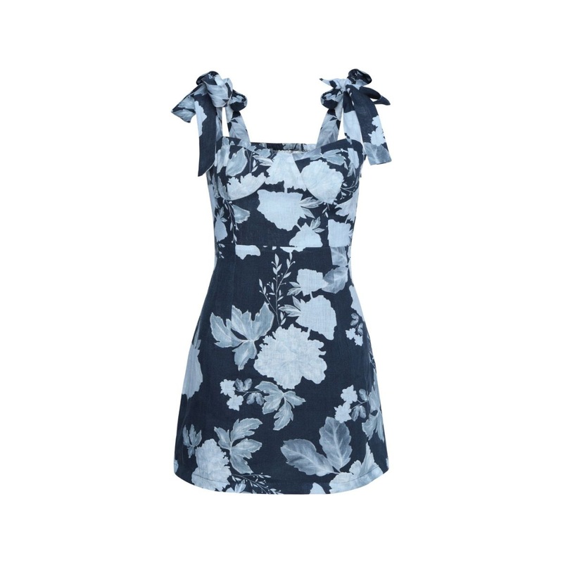 MAY DRESS IN MIDNIGHT BLUE