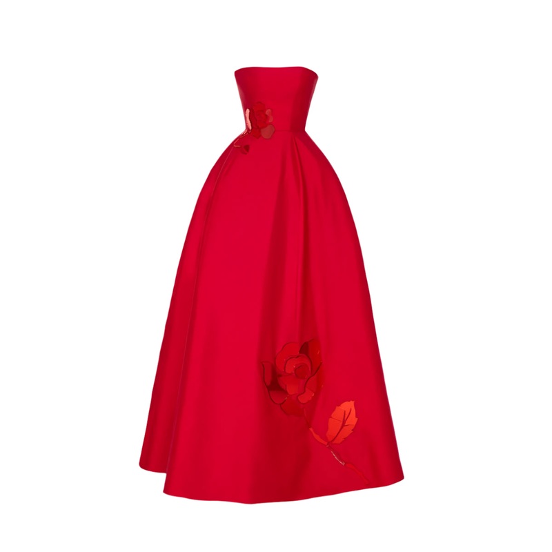 OLIMPA DRESS IN RED