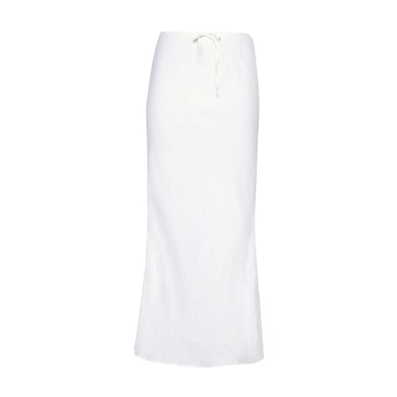 PIERRE SKIRT IN WHITE