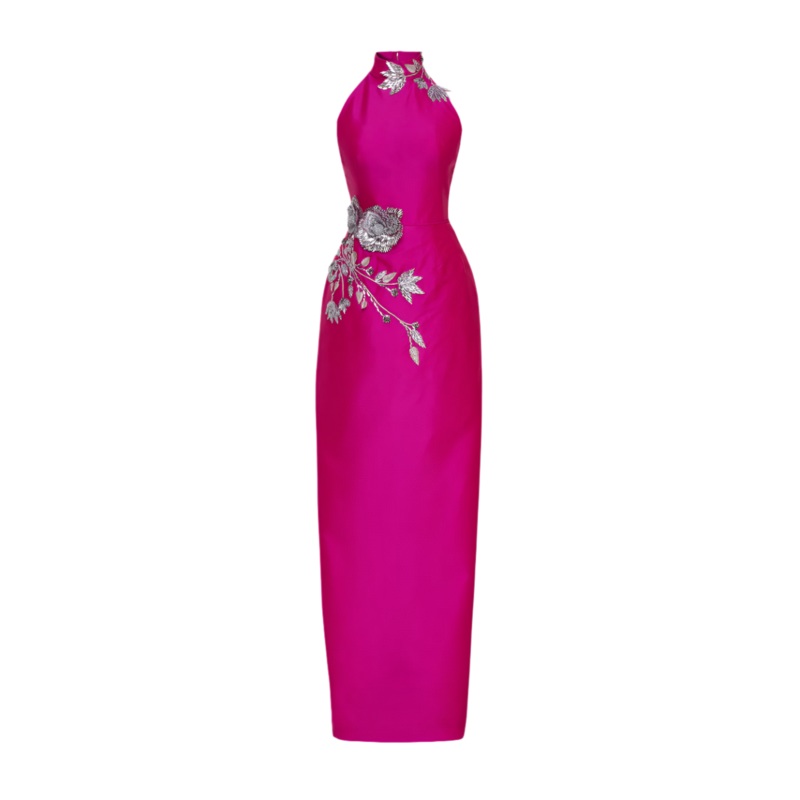 ROVENA DRESS IN FUCHSIA