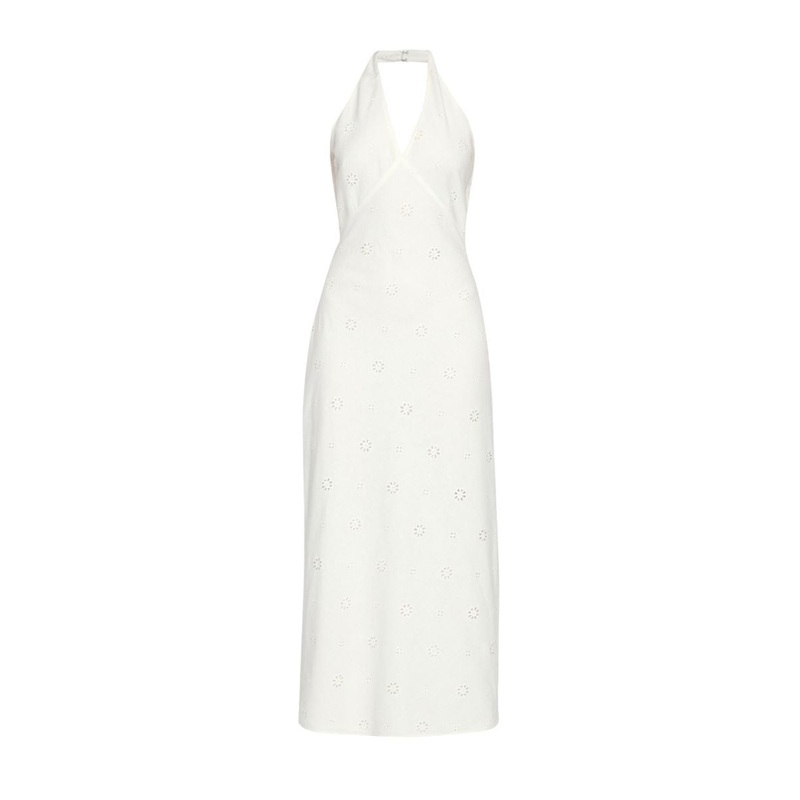 TURIN DRESS IN OFF WHITE