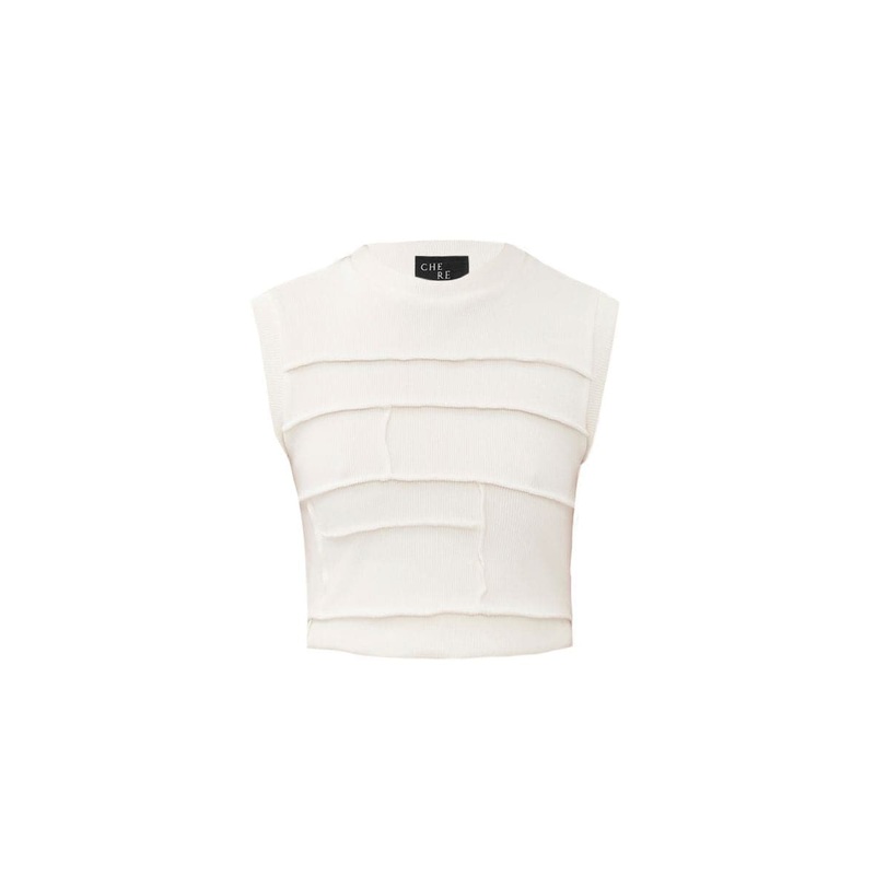 CROPPED PATCHWORK TOP