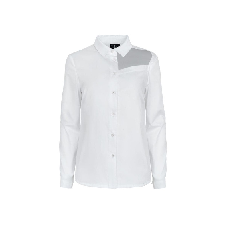 NAKED COLLAR BONE WHITE SHIRT
