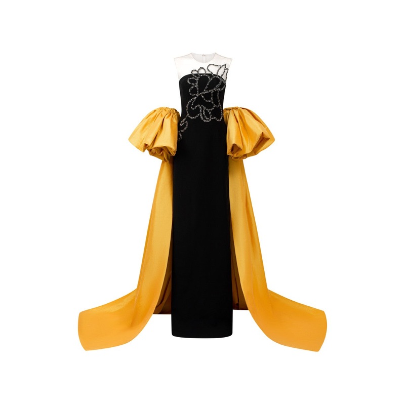 AMLIE CREPE GOWN