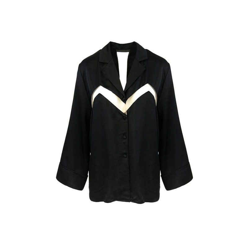 BLACK SPECTRE PYJAMA SHIRT