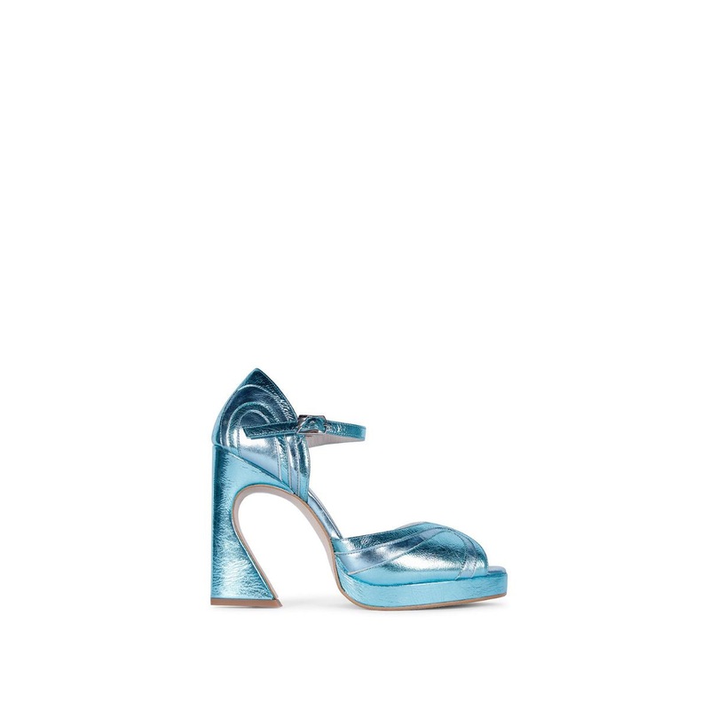 LILLITA HEELS IN AZURE