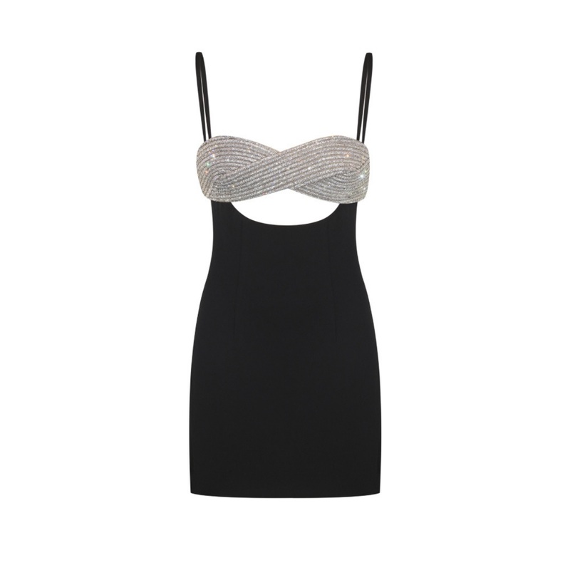 ETERNITY CRYSTAL BLACK DRESS