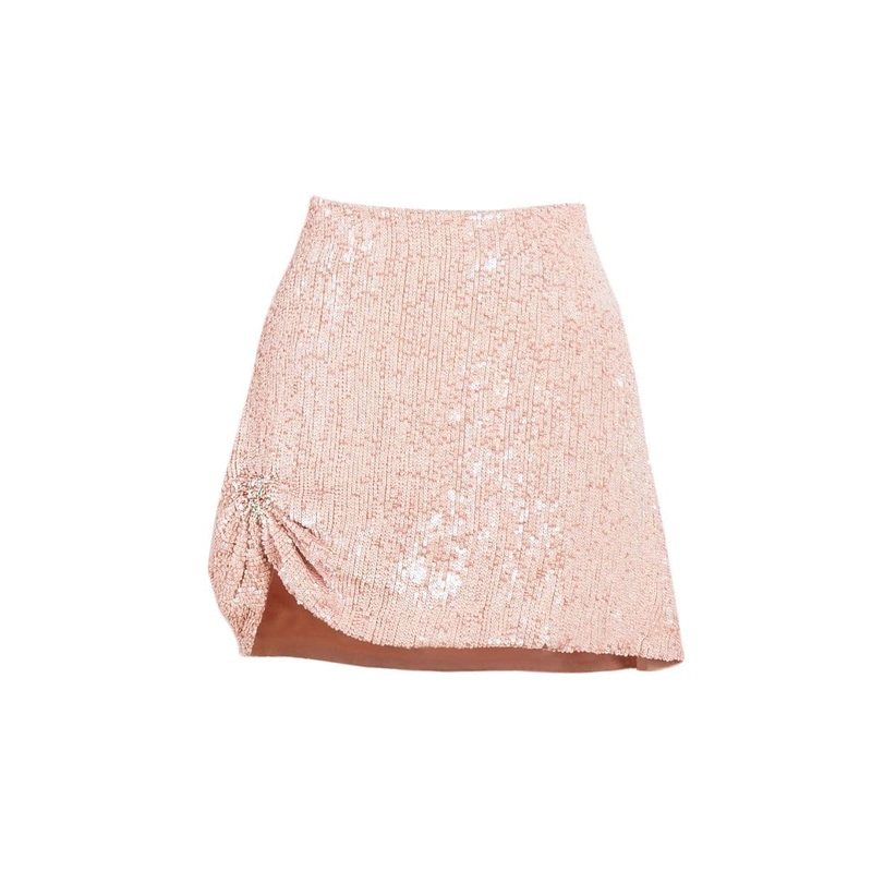 EVA SEQUINED MINI SKIRT