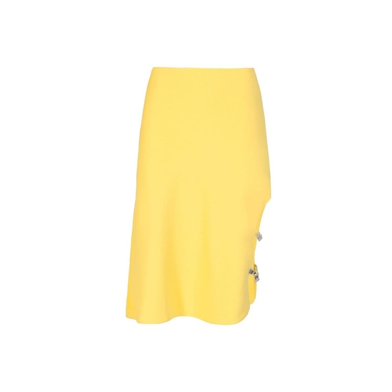 KAIA MIDI EMBELLISHED MIDI SKIRT