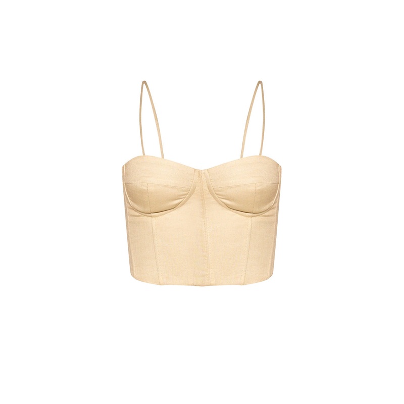 LOVE CORSET IN SAND