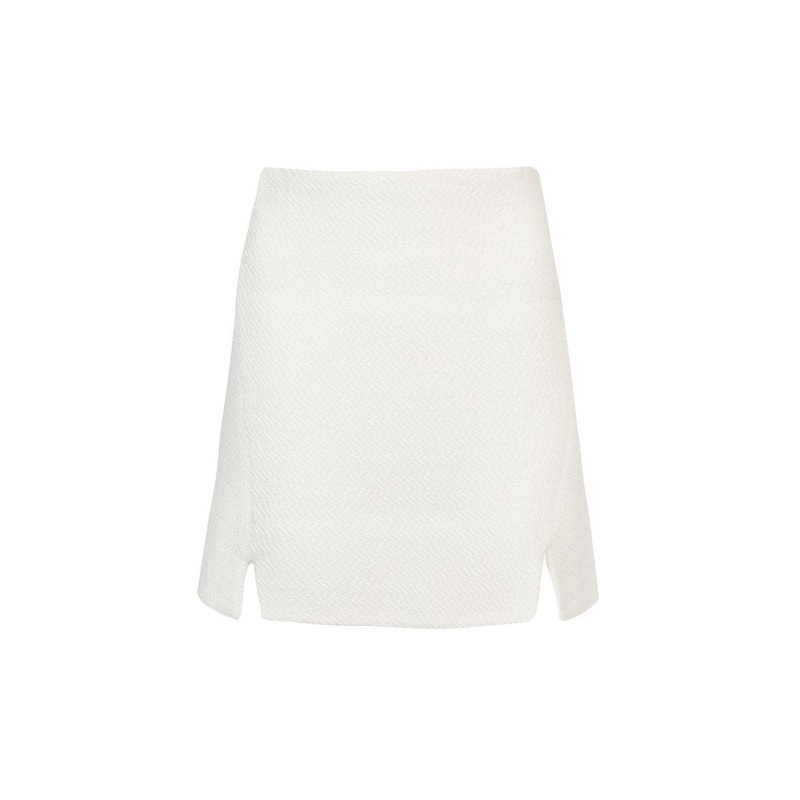 KIMONO KNIT MINI SKIRT
