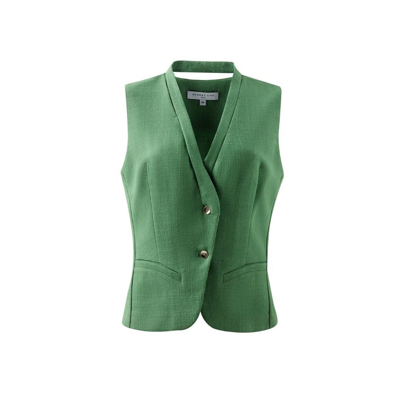 BRIGHT GREEN VEST