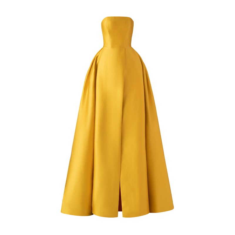 STRAPLESS A-LINE FULL DRESS