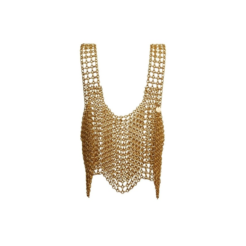 THE GOLD CHAIN TOP