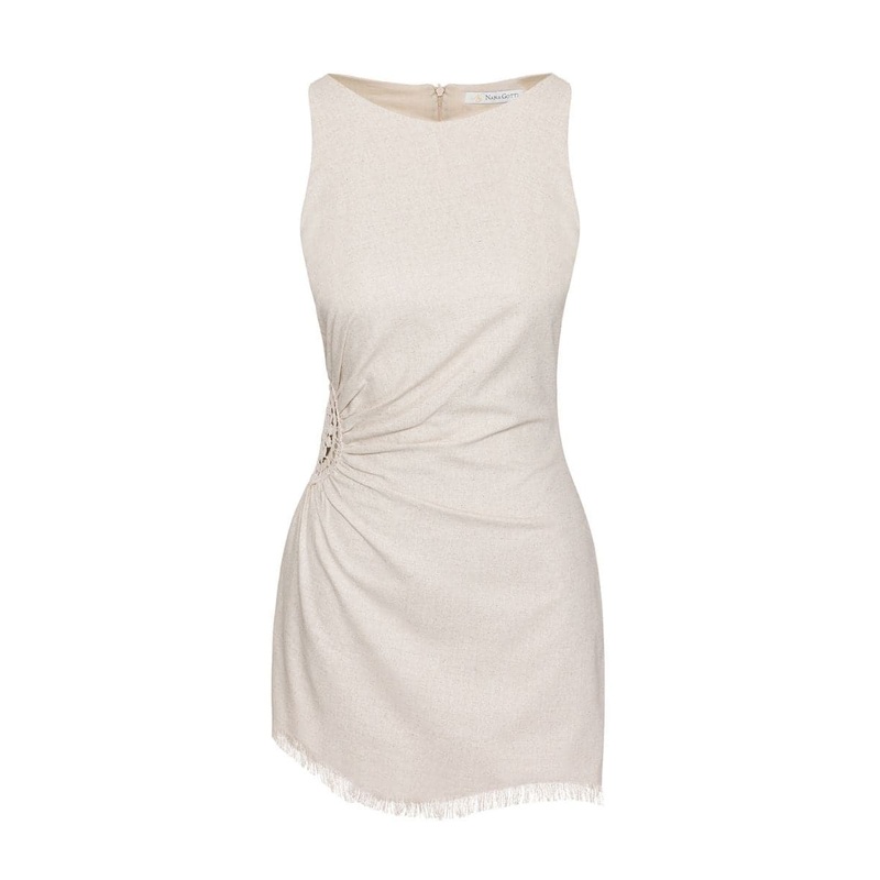 BALIN LINEN MINI DRESS