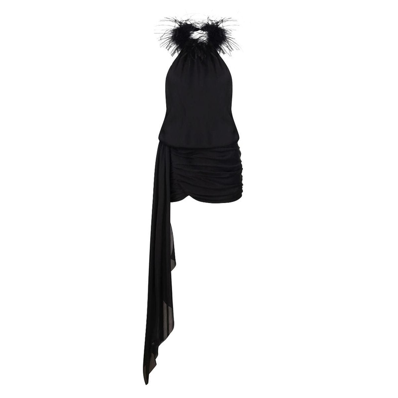 BLACK ANGELINA MINI DRESS
