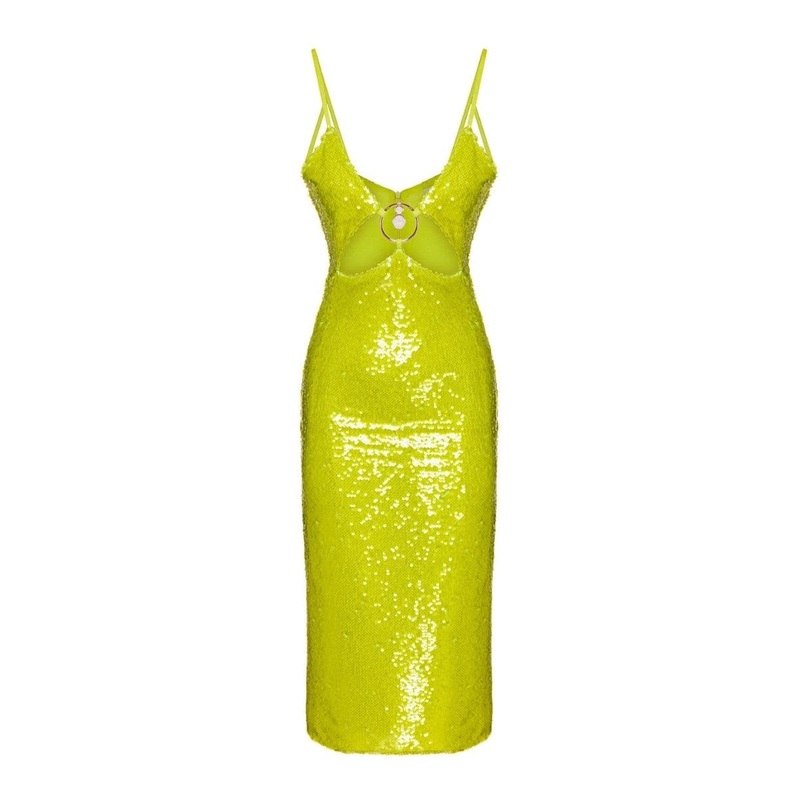 SURI GREEN SEQUIN DRESS