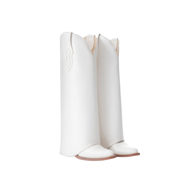 WHITE BASIC COWBOY BOOTS