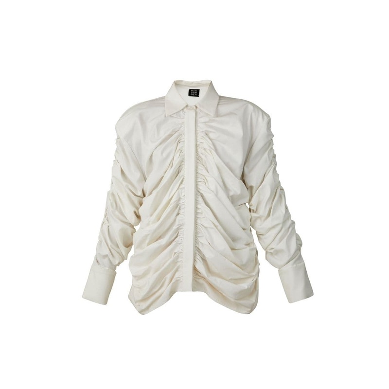 CRUMPLED WHITE SHIRT
