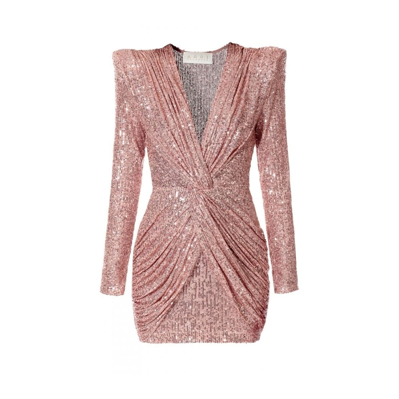 JENNIFER ROSE CLOUD MINI DRESS