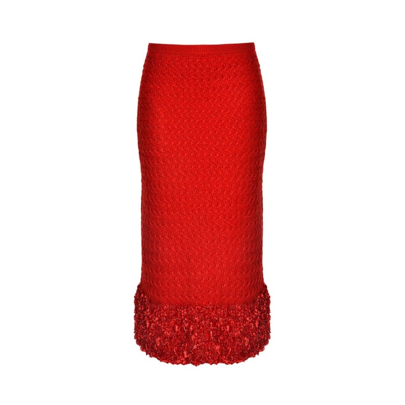 RUBY KNITTED MIDI SKIRT