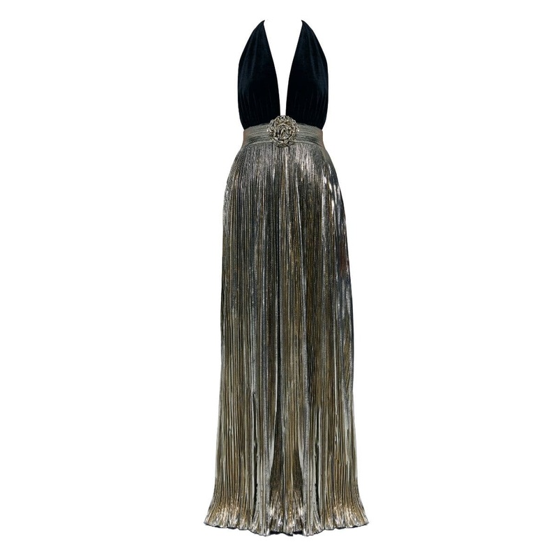 THE PIERRE V-NECK GOWN